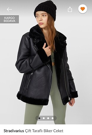 Stradivarius biker ceket