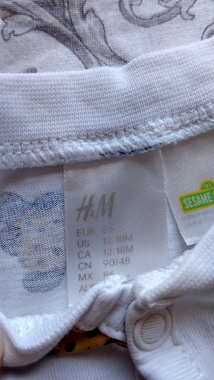 H&M bir kaç defa giyildi, yıkandı.