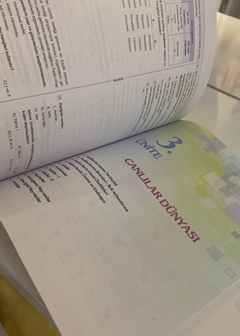 9. Sınıf Biyoloji Soru Bankası - Görsel 2