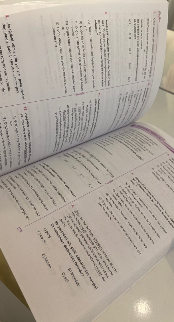 9. Sınıf Türk Dili ve Edebiyatı Soru Bankası - Görsel 2