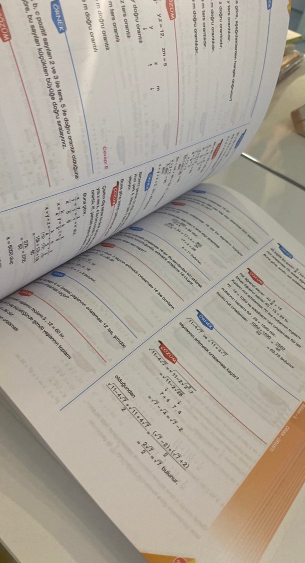 9. Sınıf Matematik Konu Anlatımlı Kitap - Görsel 2