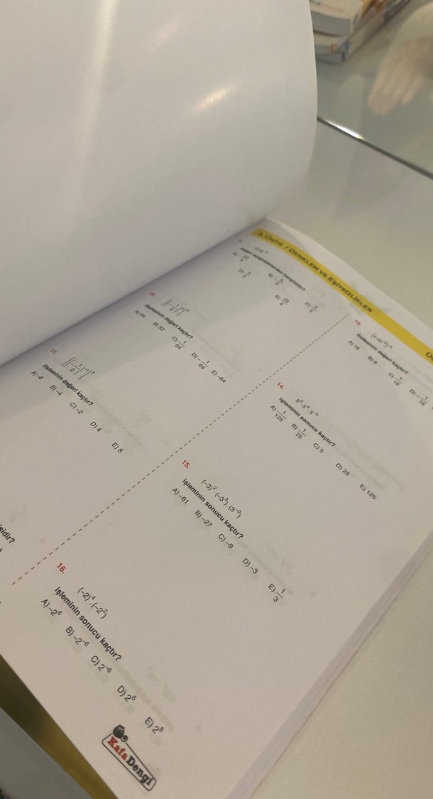 9. Sınıf Extra Matematik Soru Bankası - Görsel 3