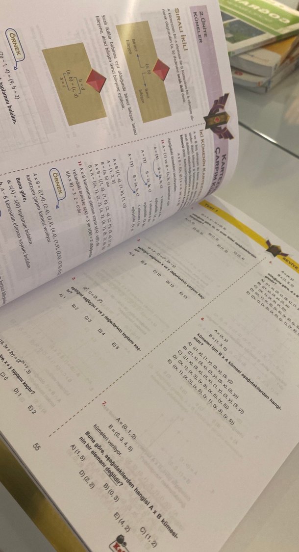 9. Sınıf Extra Matematik Soru Bankası - Görsel 4
