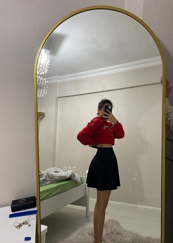 Siyah mini etek - Görsel 2