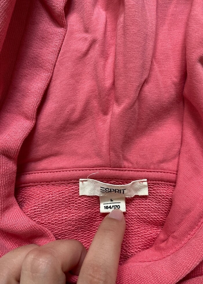 Pembe sweatshirt - Görsel 5