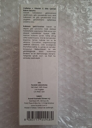 Facelab Göz Serumu - Görsel 2