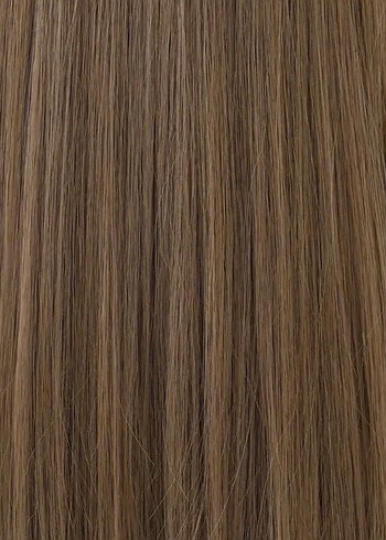 Kahverengi İnce Düz Kadın Peruk - Görsel 7
