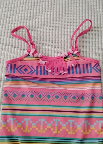 LC Waikiki Renkli Bohem Kız Mayo