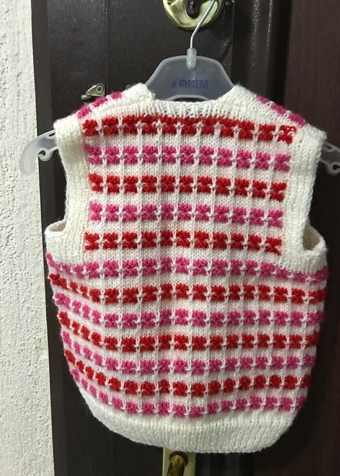 Kız çocuk yeleği - Görsel 2