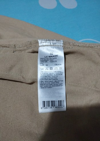 XSIDE Bej unisex Rahat Kesim Pantolon - Görsel 6