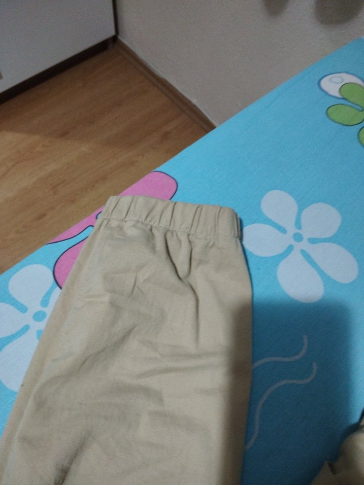 XSIDE Bej unisex Rahat Kesim Pantolon - Görsel 2