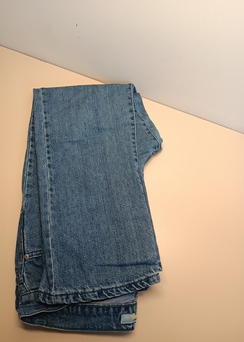 Hackett Mavi Midi Boy Kadın Kot Pantolon