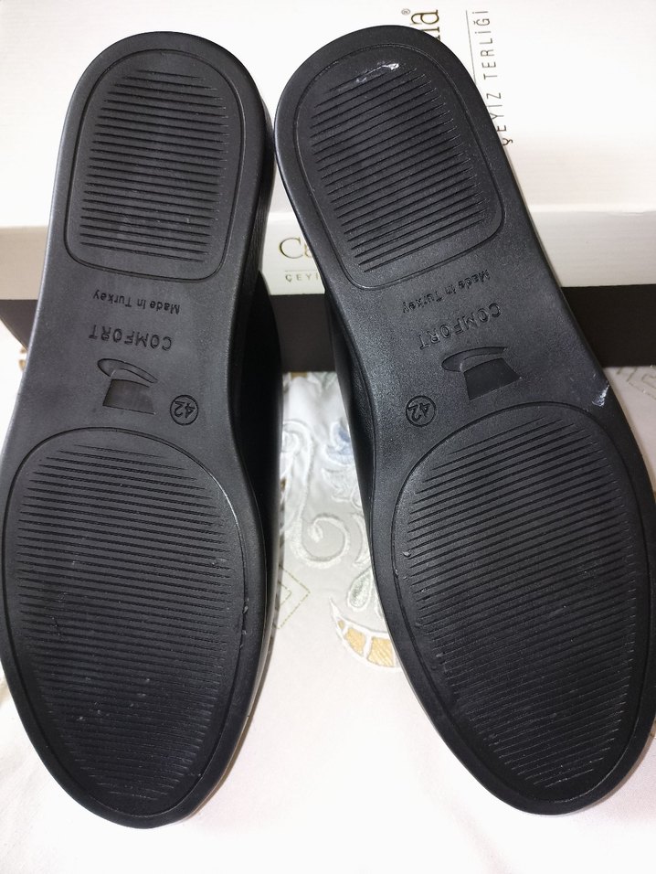 Capsella Siyah Elastik Bantlı Platform Terlik - Görsel 4