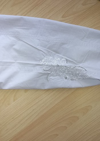 Gri Kemerli Rahat Kesim Kadın Keten Pantolon - Görsel 5