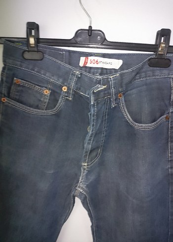 Gri Bayan Denim Pantolon Regular Fit - Görsel 2