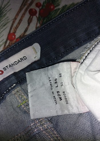 Gri Bayan Denim Pantolon Regular Fit - Görsel 7