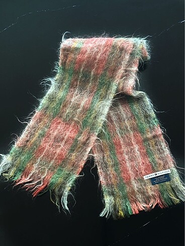  Beden çeşitli Renk Tommy Hilfiger mohair yün atkı