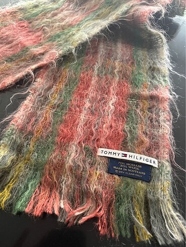 Tommy Hilfiger Tommy Hilfiger mohair yün atkı