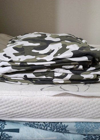 Gri Kamuflaj Desenli Erkek çocuk Takımı - Görsel 3