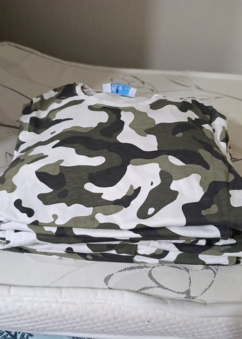 Gri Kamuflaj Desenli Erkek çocuk Takımı - Görsel 2