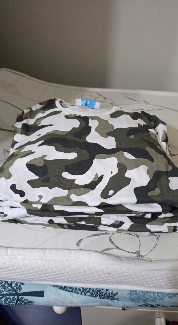 Gri Kamuflaj Desenli Erkek çocuk Takımı - Görsel 2