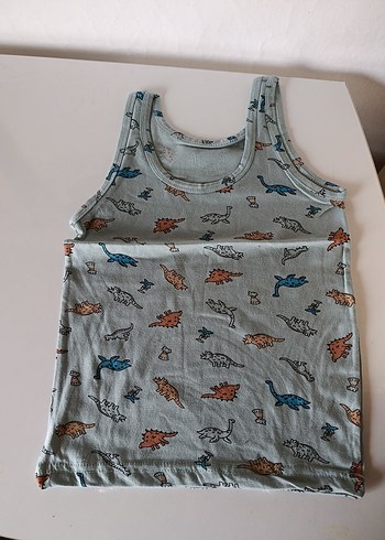 Çocuk Desenli Atlet ve Baksır - Görsel 2