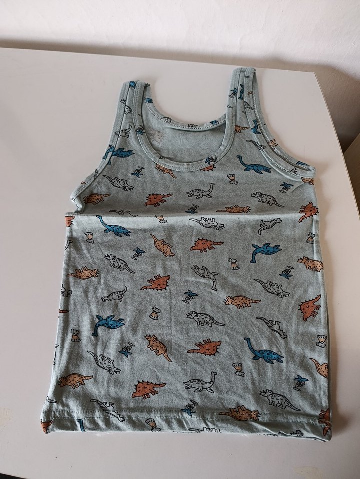 Çocuk Desenli Atlet ve Baksır - Görsel 2