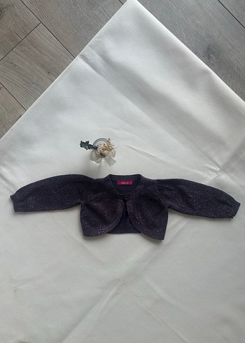 Kız Çocuk Mor Kolsuz Fırfırlı Gömlek - Görsel 6