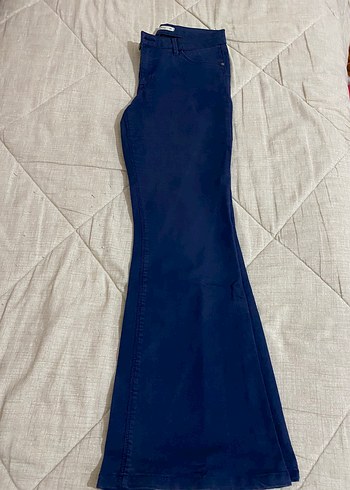 LC Waikiki Koyu Lacivert Yuksek Bel Denim Pantolon
