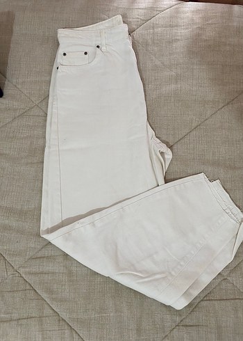 Defacto Minimal Beyaz Denim Jean