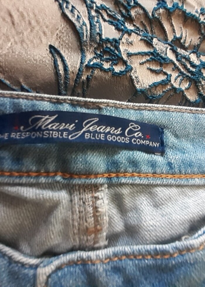  MAVİ Bayan kot  - Görsel 5