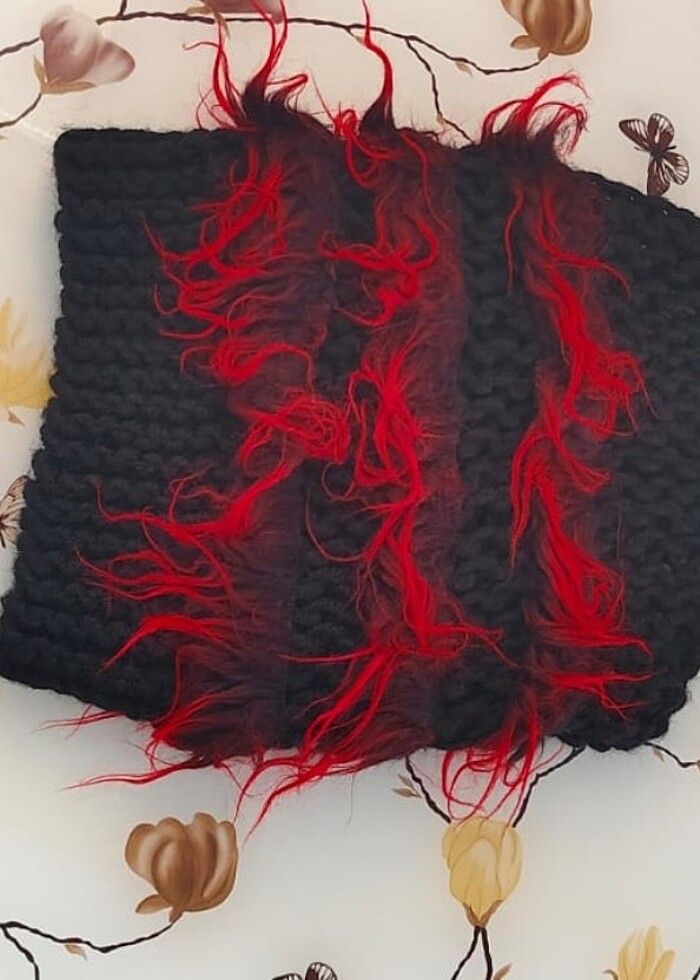 Atkı ve şapka takım - Görsel 3