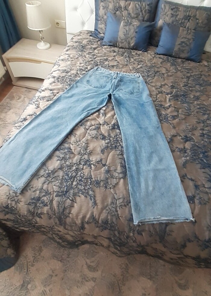 32 32 koton bayan kot dizi yırtık pantolon - Görsel 4