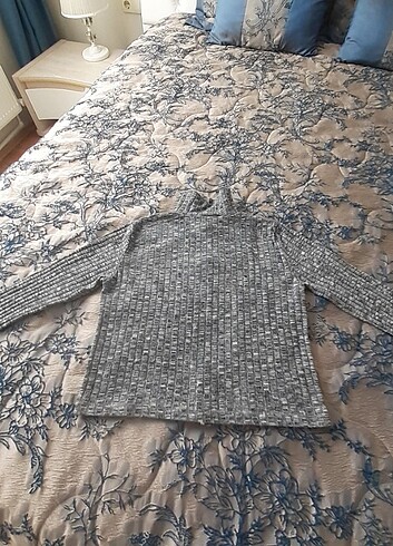 Boğazlı ince ceket fermuarlı - Görsel 6