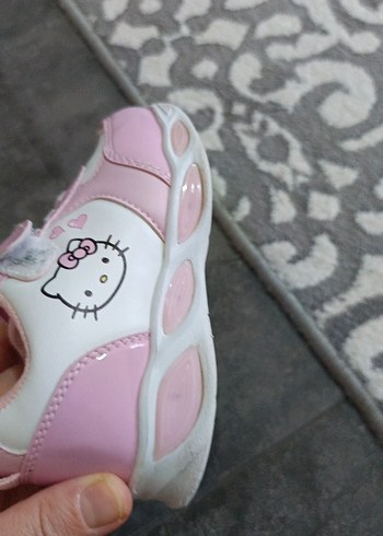 Kız Çocuk Pembe Hello Kitty Spor Ayakkabı - Görsel 5