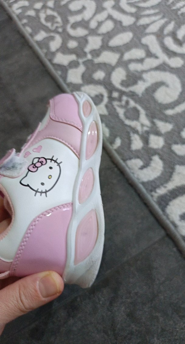 Kız Çocuk Pembe Hello Kitty Spor Ayakkabı - Görsel 5