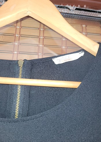 Siyah Kolsuz Midi Tulum - Görsel 2