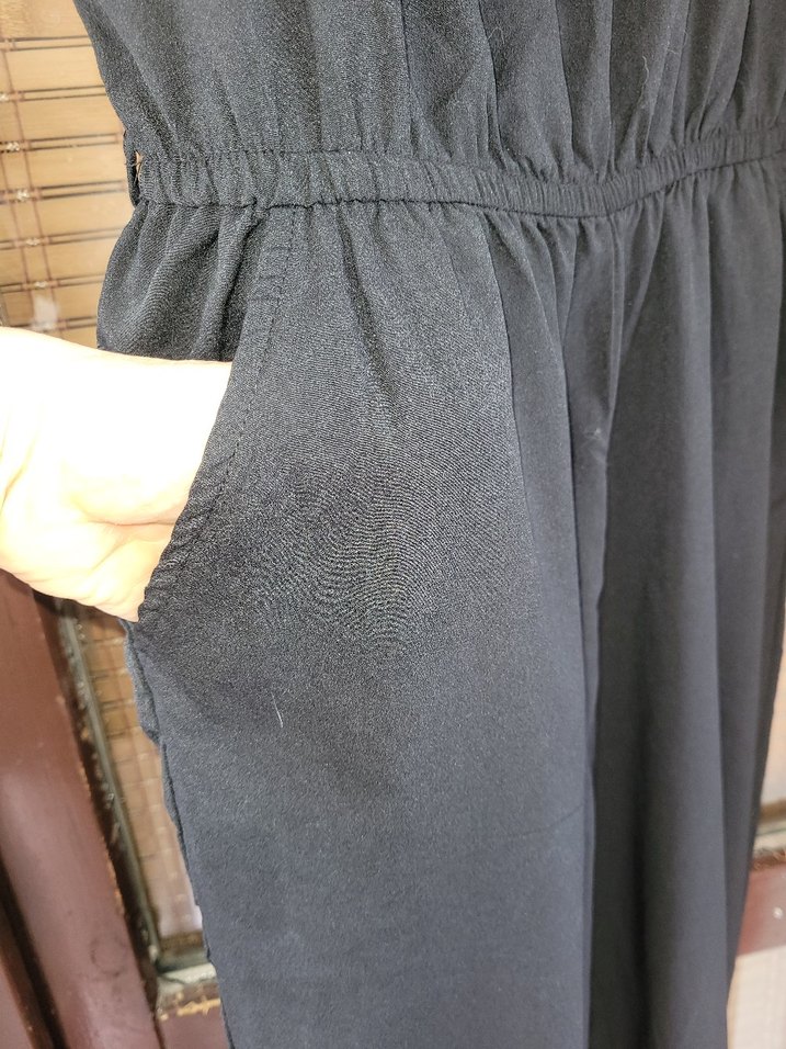 Siyah Kolsuz Midi Tulum - Görsel 4