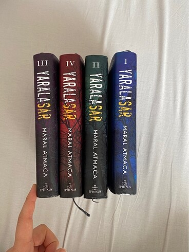 Yaralasar serisi 1,2,3,4 kitapları