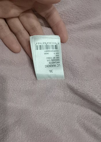 pembe tatlı soft pembe 36 beden - Görsel 4