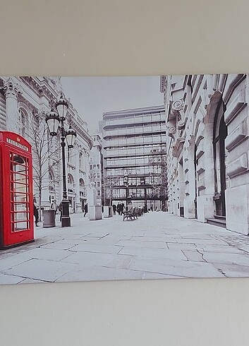 Diğer LONDRA TEMALI KANVAS TABLO