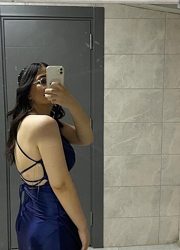 38 Beden lacivert Renk mezuniyet/düğün /özel gün elbise