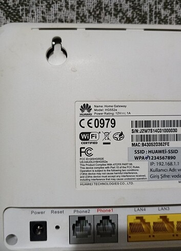 Huawei hg552g mod m