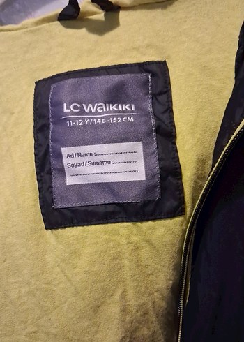 Sarı Siyah Fermuarlı Erkek çocuk Rüzgarlık - Görsel 2