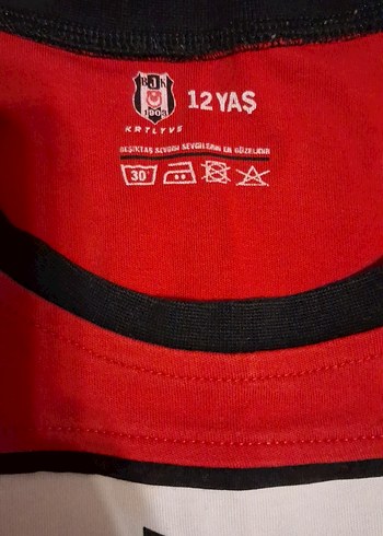 Kırmızı Siyah Baskılı Erkek Sweatshirt - Görsel 2