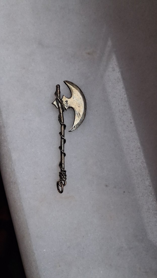 Gümüş kolye ucu - Görsel 4