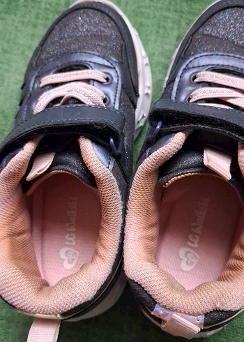 Lacivert Kız Çocuk Spor Ayakkabı Cırtlı - Görsel 2