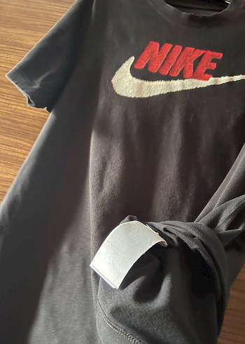 l Beden Orijinal Nike antrasit Erkek Tişört