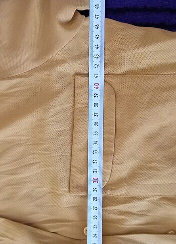40 Beden Hardal rengi 40 beden gömlek