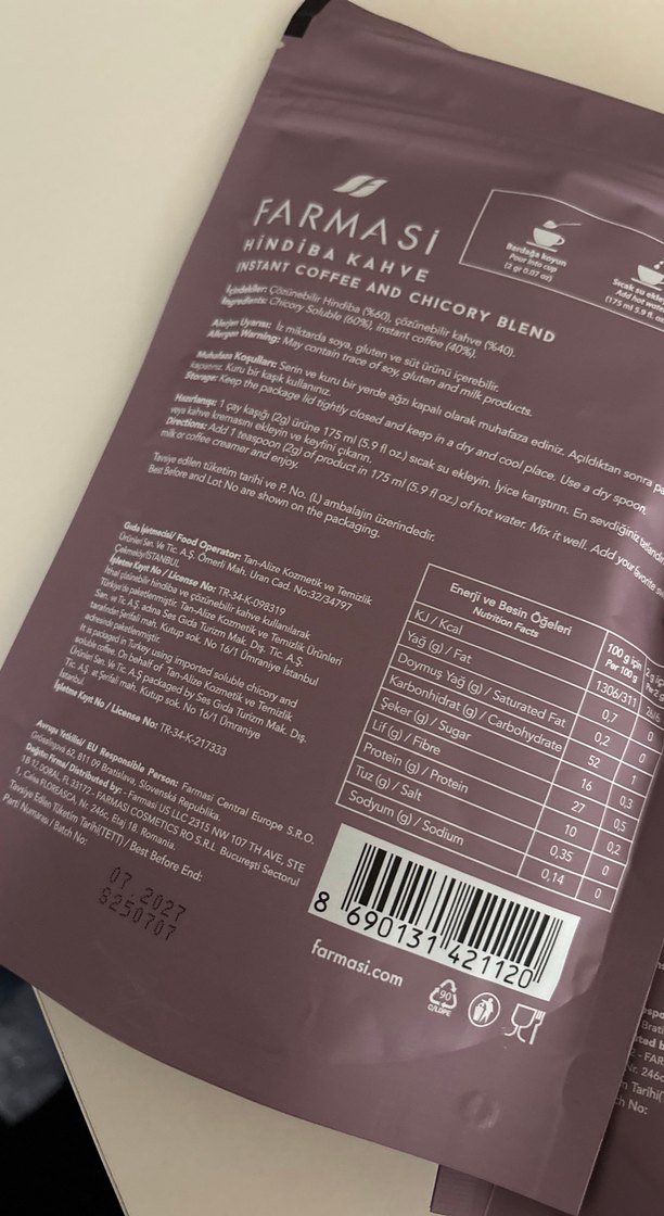 Nutriplus Hicor Chicory Anında Kahve Tozu 100g - Görsel 3